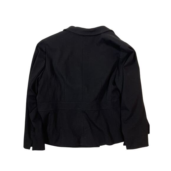 Talbots Women’s Black Blazer Coat Jacket Size 18/XL – Classic Office Attire - Picture 3 of 5